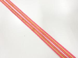 アンティーク　正絹　帯留め用手組三分紐